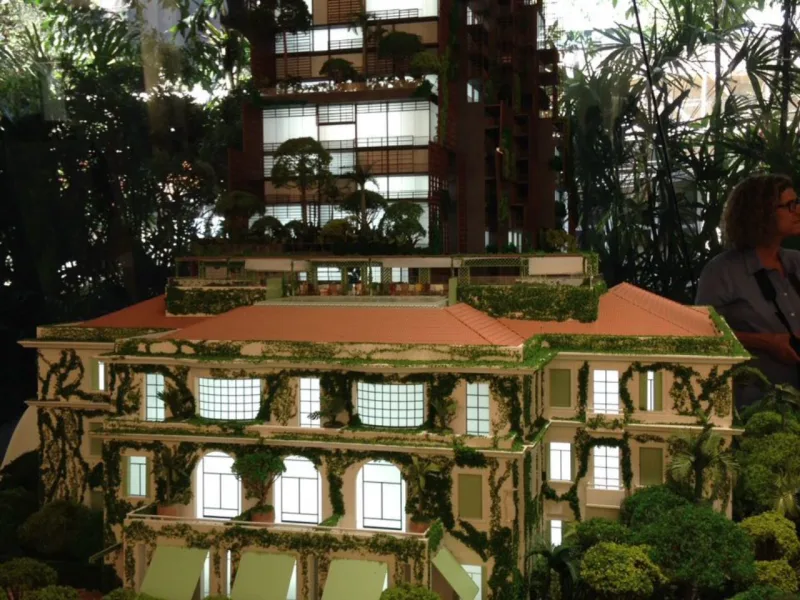 Maquete de como ficará o projeto da Cidade Matarazzo.