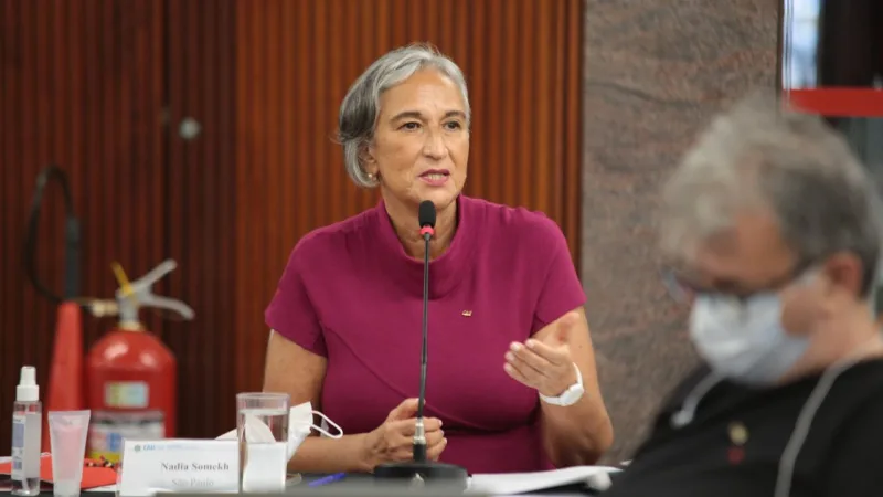 A arquiteta Nadia Somekh  é a primeira mulher a ocupar a presidência do CAU-BR.