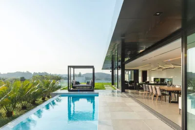 4 projetos de casas com piscinas deslumbrantes