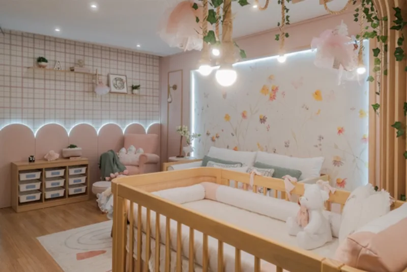 Rainha Esther, quarto projetado pelas arquitetas Keyla Kinder e Fernanda Viero, da Kids Arquitetura