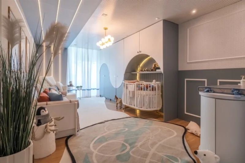 Urso Polar, quarto projetado por Bruna Justi