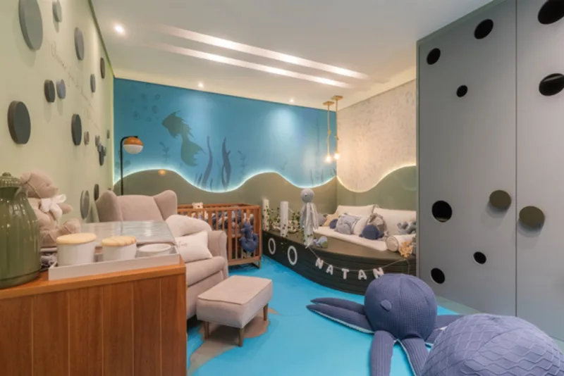 Fundo do Mar, quarto projetado por Nonnie Fenianos