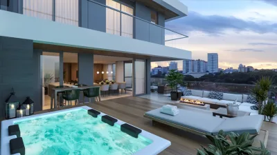 Apartamento com vista para a Praça do Japão é novo lançamento imobiliário de Curitiba