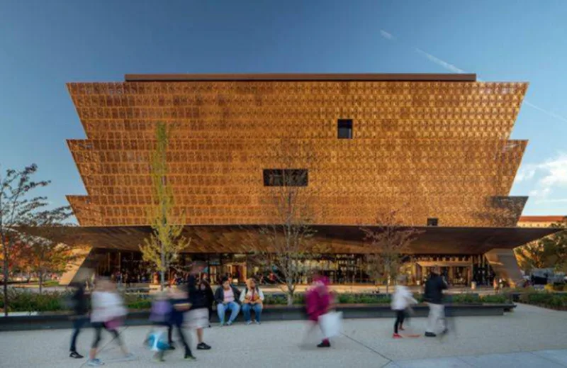 Museu Nacional de História e Cultura Afro-americana Smithsonian. Foto: Nic Lehoux/RIBA/Reprodução