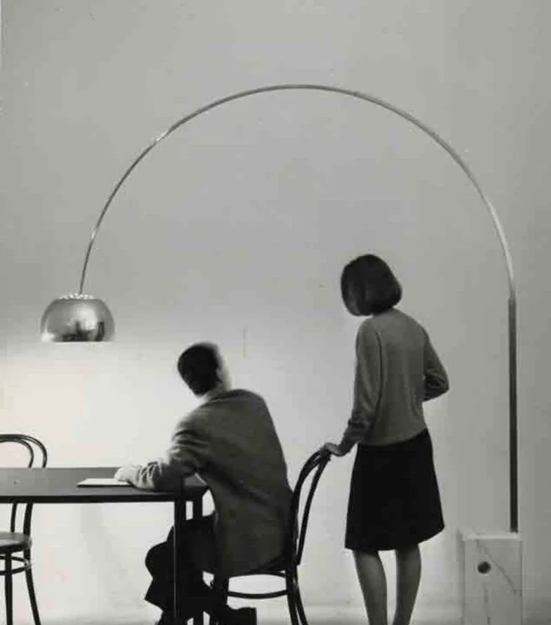 Luminária Arco da Flos. Foto: divulgação