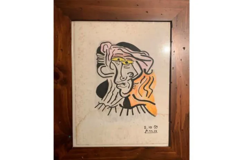 Rascunho de Pablo Picasso data de 1959