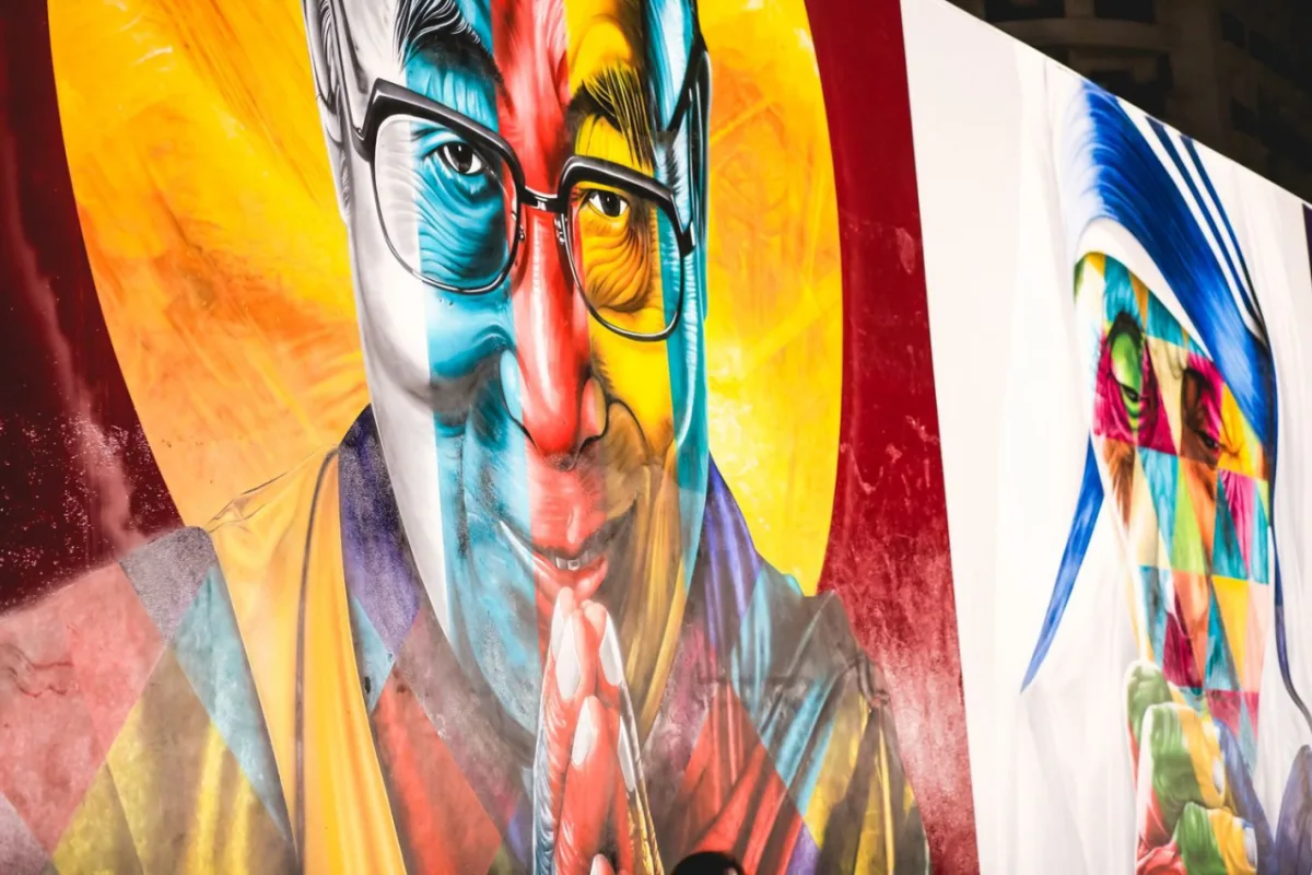 Mural de Eduardo Kobra que marcou a abertura da DW! 2018. Foto: divulgação