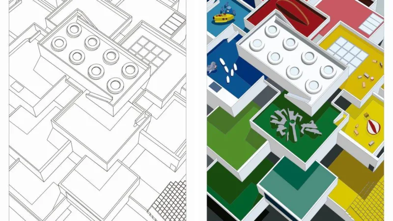 Lego House, projeto do escritório dinamarquês Bjarke Ingels Group (BIG).