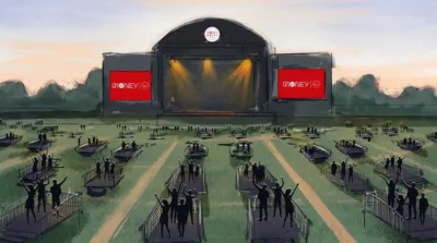 Reino Unido apresenta primeira arena de shows adaptada ao distanciamento social