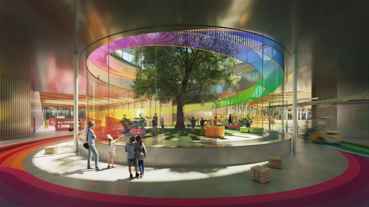 Bjarke Ingels projeta a fábrica de móveis mais sustentável do mundo, na Noruega. Imagem: BIG/Divulgação