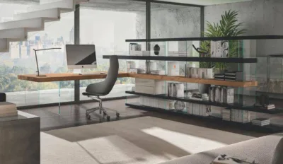 Marca italiana lança móveis de design para espaços de home office permanente