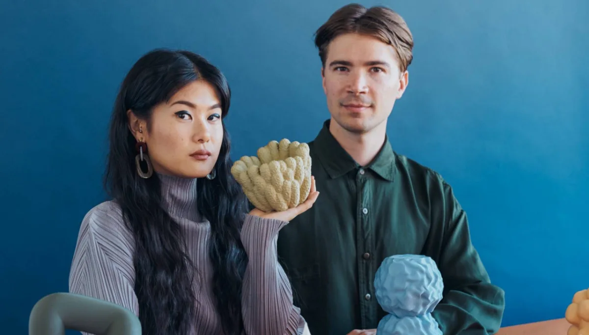 Os curadores da mostra e fundadores do escritório de design Wang & Söderström.