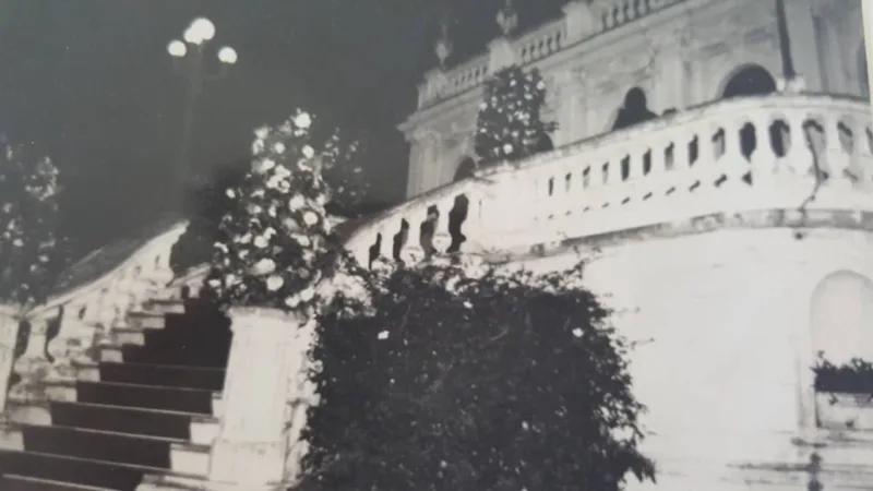 Palacete dos Leões em um dos últimos eventos sociais realizados na fase residencial da mesma. Foto: Acervo Cassiana Lacerda