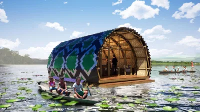 Amazônia vai ganhar biblioteca flutuante baseada na bioarquitetura