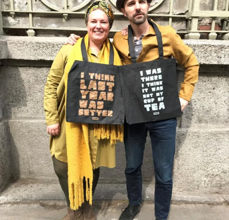 Ventura Centrale em 2019, com Margriet Vollenberg e Maarten Baas.