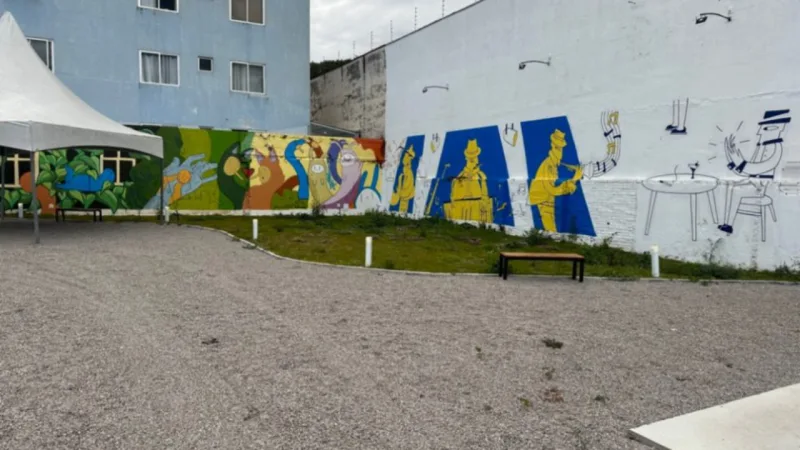 Praça pública da Altma e da Hiex tem dois mil metros quadrados.