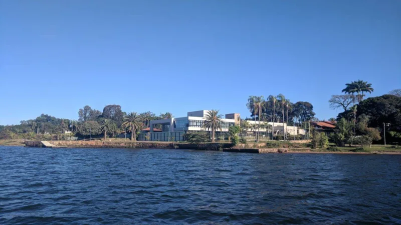 Vista do Lago Paranoá, em Brasília.