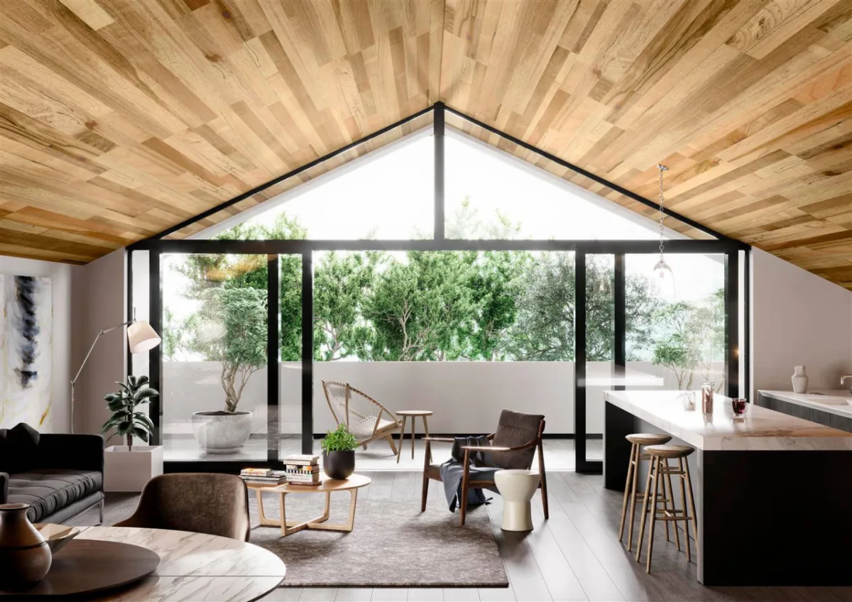 Marca Teto Vinílico foi lançada na Expo Revestir pela Araforros. Ideia é proporcionar um acabamento diferente para o forro, ampliando as possibilidades de decoração.