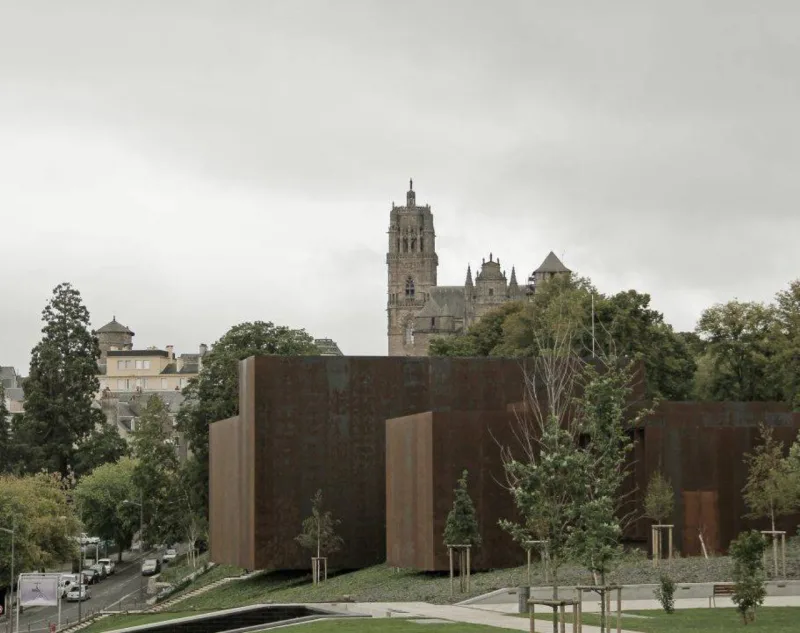Museu Soulages em Rodez, França.