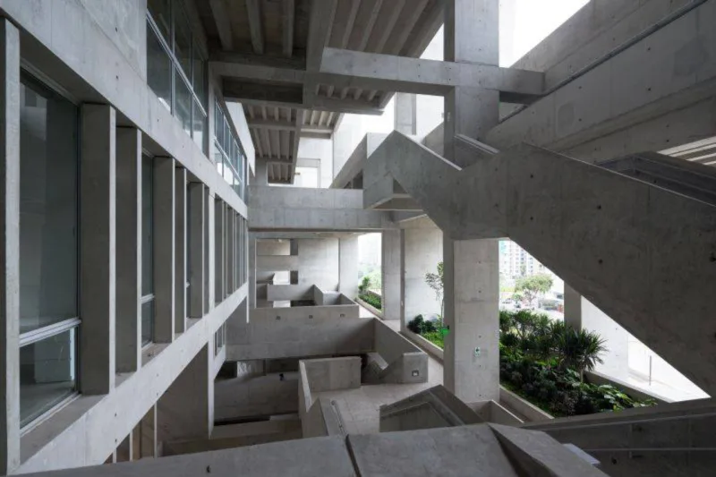 Campus da UTEC, em Lima. Foto: Iwan Baan