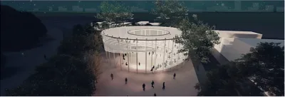 Projeto vencedor do Concurso Ibero-Americano de Estudantes de Arquitetura UFLO. Imagem: divulgação.