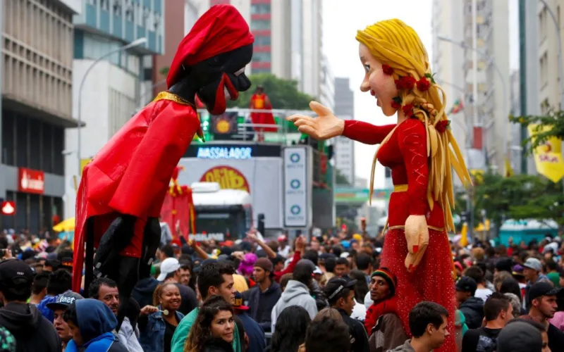 Bloco Garibaldis e Sacis, de Curitiba.
