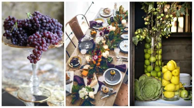 15 ideias para decorar sua mesa de Ano Novo com frutas