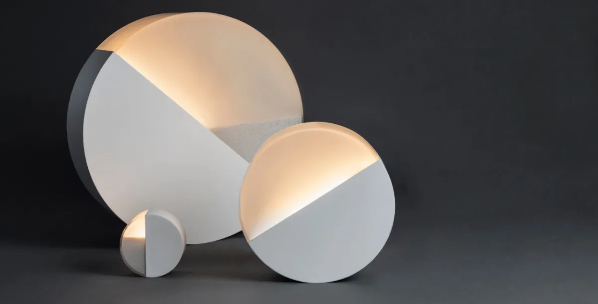 Luminária Duna, uma das vencedoras da categoria de Iluminação. Foto: Divulgação