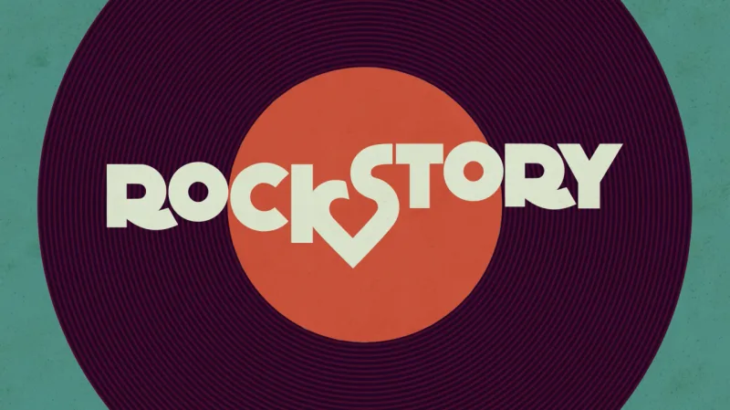 A arte de abertura da novela Rock Story da Rede Globo também está na mostra. O trabalho é da Visorama. Foto: Divulgação.