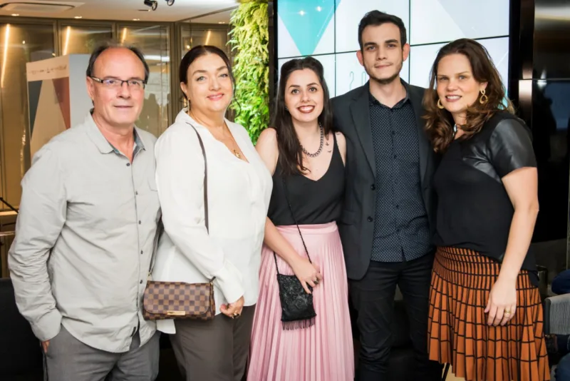 Ernesto Pacheco Júnior, Susy Samways, Monalisa Fernandes, Rodrigo Pacheco e Letícia Schwartz