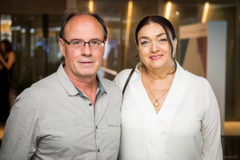 Ernesto Pacheco Júnior e Susy Samways