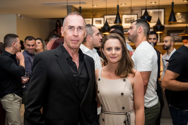 Ivan Wodzinsky e Sharon Abdalla