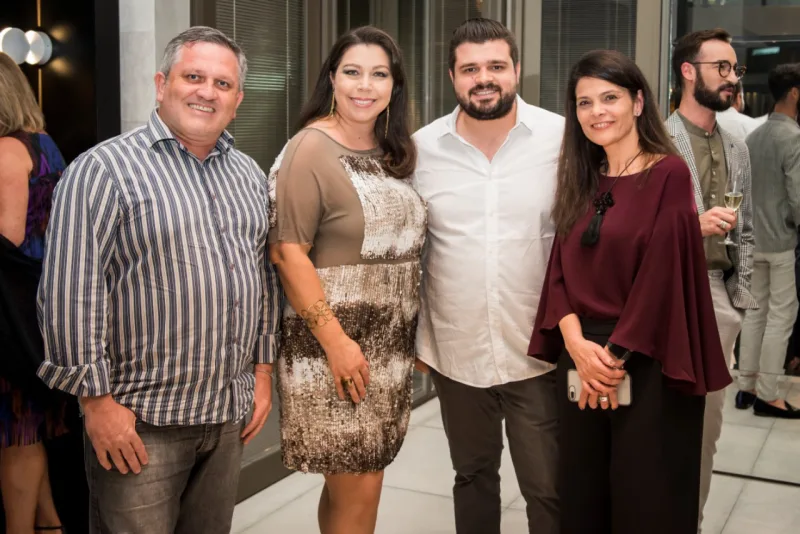Luciano Preto, Márcia Preto, Thiago Sodré e Andréa Sorgenfrei, diretora-executiva da HAUS
