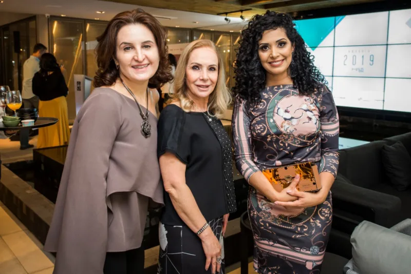Cinthia Barbosa, Sonia Elias e Fernanda Walter
