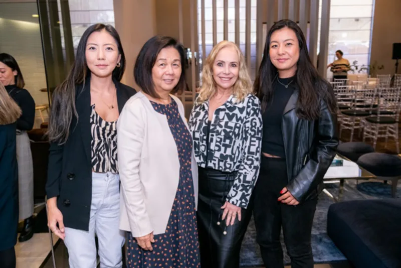 Priscilla Hiromoto, Yvone Miyamura, Sonia Elias e Maylla Hiromoto