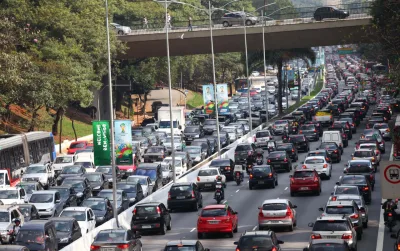 São Paulo está em penúltimo lugar em ranking de mobilidade urbana que compara as 31 principais cidades do mundo. Foto: G1/Reprodução