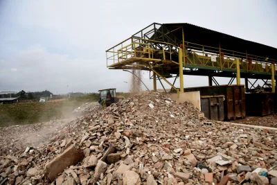 Jundiaí, no interior de São Paulo, implantou sistema que consegue reciclar 100% dos resíduos. Foto: Divulgação