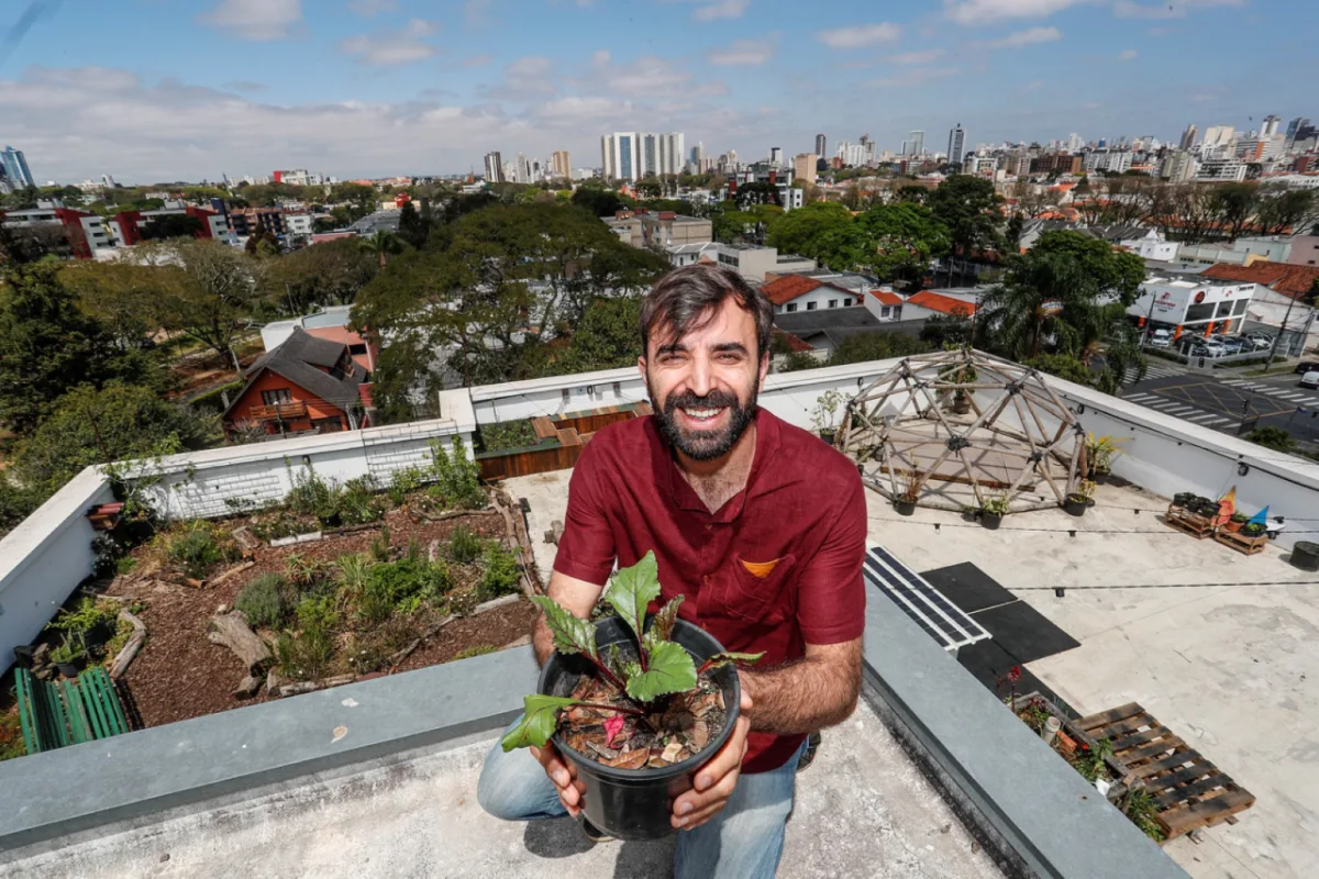 João Paulo Mehl, acredita na mobilização da sociedade para melhorar a cidade. Foto: Jonathan Campos / Gazeta do Povo 