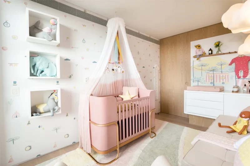 Quarto da Zoe, por Lu Raunaimer . Foto: Renata D’Almeida / Divulgação