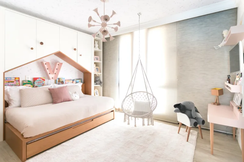 Quarto da Valentina, por Lu Raunaimer. Foto: Renata D'Almeida / Divulgação