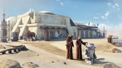 Cantor do rap está se dedicando cada vez mais à arquitetura e agora anuncia que fará casas para sem teto inspiradas em Star Wars. Foto: Star Wars/Divulgação