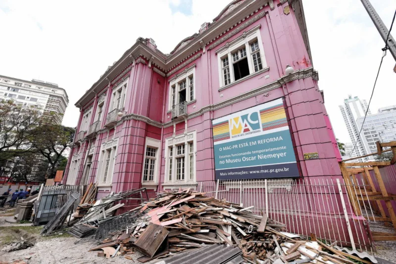 Reforma do Museu de Arte Contemporânea do PAraná (MAC PR).
Curitiba, 18 de junho de 2019.
Foto: Kraw Penas/SECC