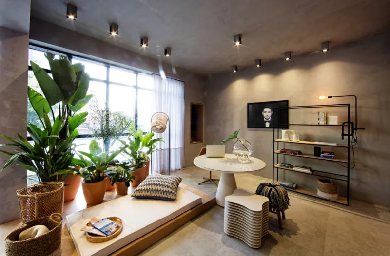 Detalhe do Loft on life by Reveev, por Maria Alice Crippa e Gustavo Assis. Foto: Michel Willian/Gazeta do Povo