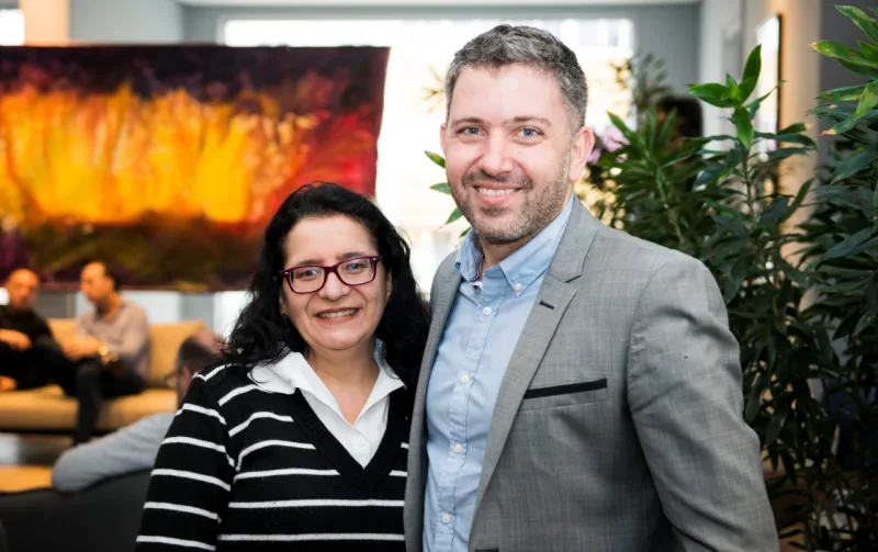 Wanilma Figueiredo e Ricardo Alberti.
