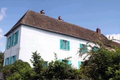 "A Casa Azul" é como é conhecida a antiga residência de Monet na pequena cidade francesa de Giverny. Fotos: divulgação