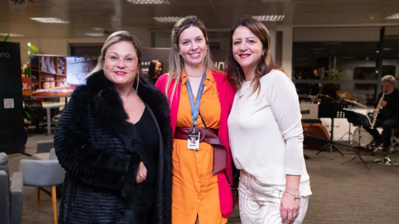 Giovana dalla Corte, Sara de Paula e Ana Claudia.