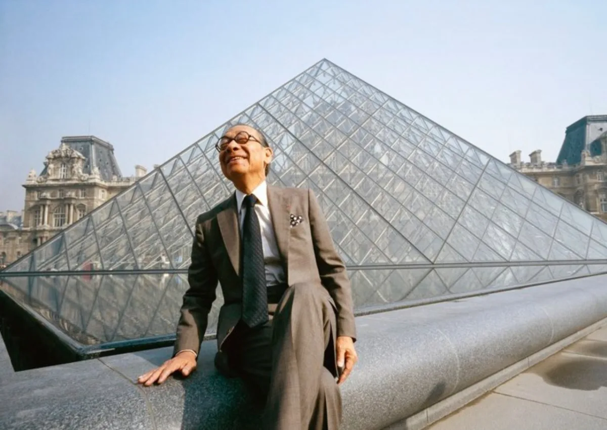 Um dos gigantes da arquitetura contemporânea, I. M. Pei faleceu em NY aos 102 anos. Foto: Pinterest/Reprodução