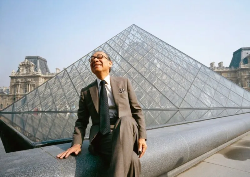 Um dos gigantes da arquitetura contemporânea, I. M. Pei faleceu em NY aos 102 anos. Foto: Pinterest/Reprodução