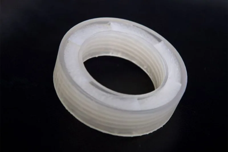 A peça desenvolvida pelos pesquisadores foi impressa em 3D. Foto: Reprodução/ Boston University