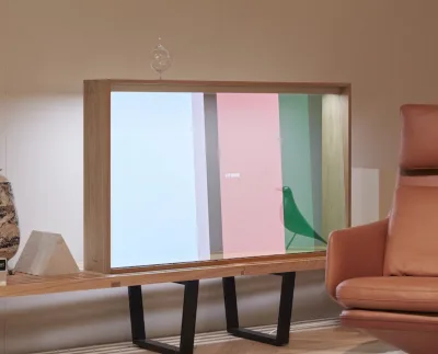 Nova televisão da Vitra e Panasonic foi batizada de Vitrine. Foto: Divulgação